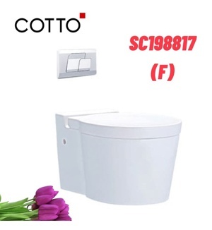 Bồn cầu treo tường cầu Cotto SC198817(F)