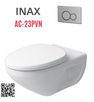 Bồn cầu treo tường inax AC-23PVN (Nắp êm)