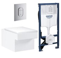 Bồn cầu treo tường két nước âm Grohe 39244000 (Trọn bộ) - Pimisi