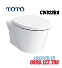 Bồn cầu treo tường két nước âm nắp êm TOTO CW822RA#W/TC385VS#W