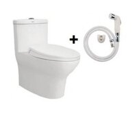 Bồn Cầu Viglacera V37S Nắp V68 + Vòi Xịt VG826 THIẾT BỊ VỆ SINH