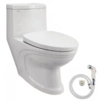 Bồn Cầu Viglacera V39M Nắp Êm V39 Xả Xoáy + Xịt VG826