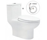 Bồn Cầu Viglacera V64 Nắp Êm V68 1 Khối THIẾT BỊ VỆ SINH