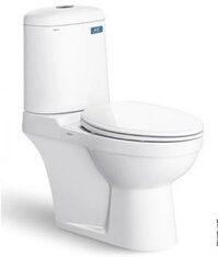Bồn Cầu Viglacera VI107 Hai Khối Nắp V68 Xả Nhấn (Thiết bị vệ sinh chính hãng tại Bình Dương)