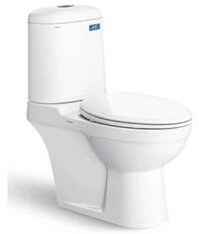 Bồn Cầu Viglacera VI6 2 Khối Nắp Êm (Thiết bị vệ sinh chính hãng tại Bình Dương)