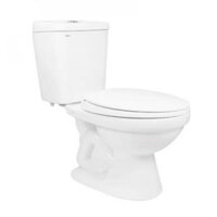 Bồn Cầu Viglacera VT34 2 Khối Nắp Êm (Thiết bị vệ sinh chính hãng tại Bình Dương)