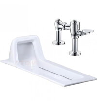 Bồn Cầu Xổm Caesar C1230B (Mẫu mới)