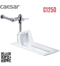 Bồn Cầu Xổm Caesar C1250 không kèm bộ xả