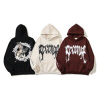 Bốn Cây Xương Rồng - Áo hoodie Cặp Đôi Dáng Rộng graffiti Đường Phố Cao Cấp Hợp Thời Trang Thiên Thần Nhỏ Bắn Mực Siêu Đẹp Và Đang Nói Chuyện Phong Cách unisex