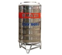 Bồn chứa nước Inox 300 lít đứng, đường kính 760 Hwata