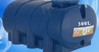 Bồn chứa nước nhựa PE Đại Thành 300L nằm
