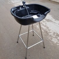 Bồn gội đầu chân inox