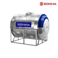 Bồn inox Sơn Hà 1000L nằm