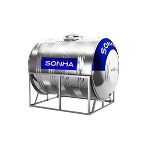 Bồn inox Sơn Hà ngang SHN2000 (Phi 1380)