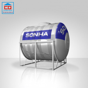 Bồn inox Sơn Hà ngang SHN3500