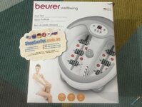 BỒN MASSAGE NGÂM CHÂN HỒNG NGOẠI BEURER FB50 - chậu ngâm chân với 3 chức năng chính: massage rung, massage sủi, làm nóng và giữ ấm nước