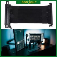 Bon Mini Chassis PCIe 4 0 X16 Riser Cable cho Card đồ họa ITX A4 PC Case PCI-E 4 0 Dây nối dài GPU lùi đôi