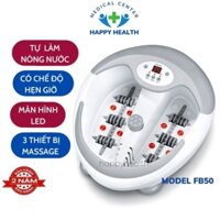 Bồn ngâm chân hồng ngoại Beurer FB50, chậu massage chân tự động làm nóng nước, điều chỉnh nhiệt độ, hẹn giờ