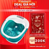 Bồn ngâm chân massage Homedics FB-650 HTBeauty massage con lăn tự động công nghệ làm nóng mới nhất