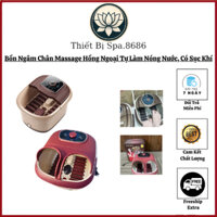 Bồn Ngâm Chân Massage Hồng Ngoại Tự Làm Nóng Nước, Có Sục Khí I Giúp Lưu Thông Khí Huyết, Giúp Ngủ Ngon, Giảm Căng Thẳng