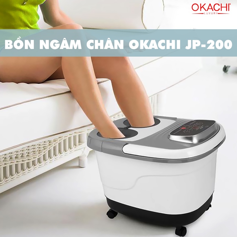 Bồn ngâm chân Okachi JP-200 (cao cấp)