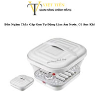 Bồn Ngâm Gấp Gọn | Máy Ngân Chân Hồng Ngoại Sục Khí Massage Thư Giãn, Máy Tự Động Làm Nóng Nước