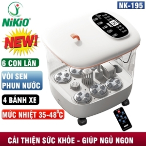 Bồn ngâm massage chân Nikio NK-195
