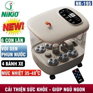 Bồn ngâm massage chân Nikio NK-195