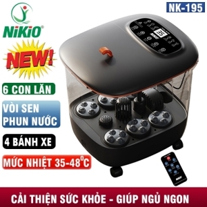 Bồn ngâm massage chân Nikio NK-195