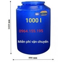 BỒN NHỰA 1000L ĐỨNG GIÁ RẺ 0964.155.195