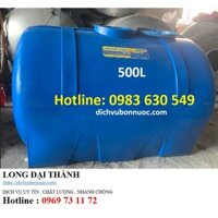 BỒN NHỰA 500L NGANG LONG ĐẠI THÀNH GIÁ RẺ BẢO HÀNH 12 NĂM