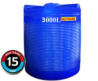 Bồn nhựa Đại Thành 3000L đứng THM