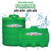 Bồn Nhựa Đại Thành Plasman 1000L Đứng