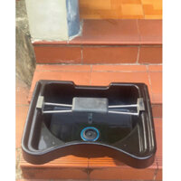 Bồn nhựa gội đầu - Thanh inox kèm giá và gối cho bồn gội