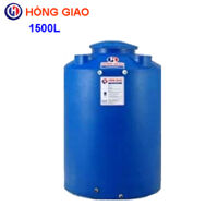 Bồn nhựa Hồng Giao 1500l đứng
