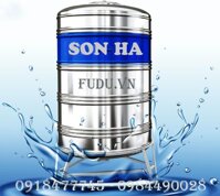 BỒN NƯỚC 1000 LÍT ĐỨNG INOX 304 SƠN HÀ