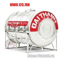 Bồn nước Đại Thành 310L ngang Vigo SUS 316 nằm DT316 310N