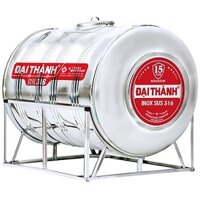 Bồn nước Inox 2000 lít ngang Đại Thành I316 (2000l)