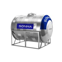 Bồn nước Inox 300 lít ngang Sơn Hà I304 (300l)