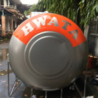 Bồn nước inox 4000L ngang Hwata