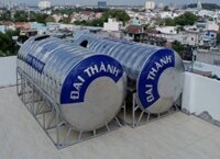 Bồn nước inox 5000L - 6000 nằm ĐẠI THÀNH (Xem thêm VIDEO chi tiết & Giá bán sản phầm)