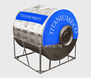 Bồn nước inox Bình Minh 1000 lít ngang