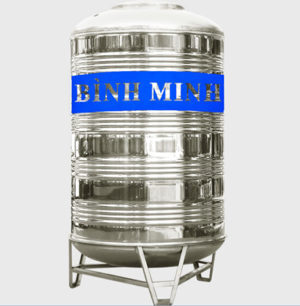 Bồn nước inox Bình Minh 310 lít đứng