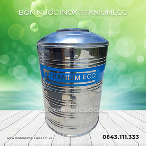 Bồn nước Inox Bình Minh 4000 lít đứng