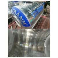 BỒN NƯỚC INOX CŨ 1000L NẰM