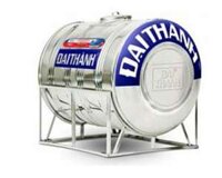 Bồn nước inox Đại Thành 1000L nằm ngang