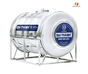 Bồn nước inox Đại Thành 3000 lít nằm