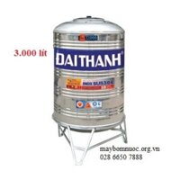 Bồn nước Inox Đại Thành 3000 lít( đứng)