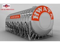 Bồn Nước Inox Hwata 20000L Ngang - HW20000N