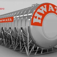 Bồn nước inox Hwata 20000L ngang